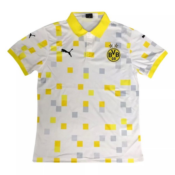 Polo Borussia Dortmund 2020-21 Amarillo Blanco